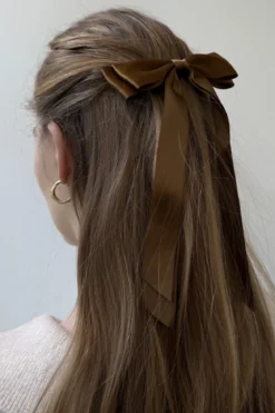 Bow Clip - Brun