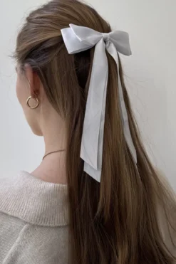 Bow Clip - Hvid