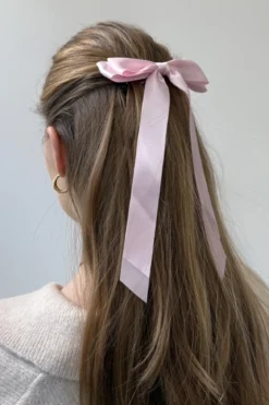 Bow Clip - Lyserød