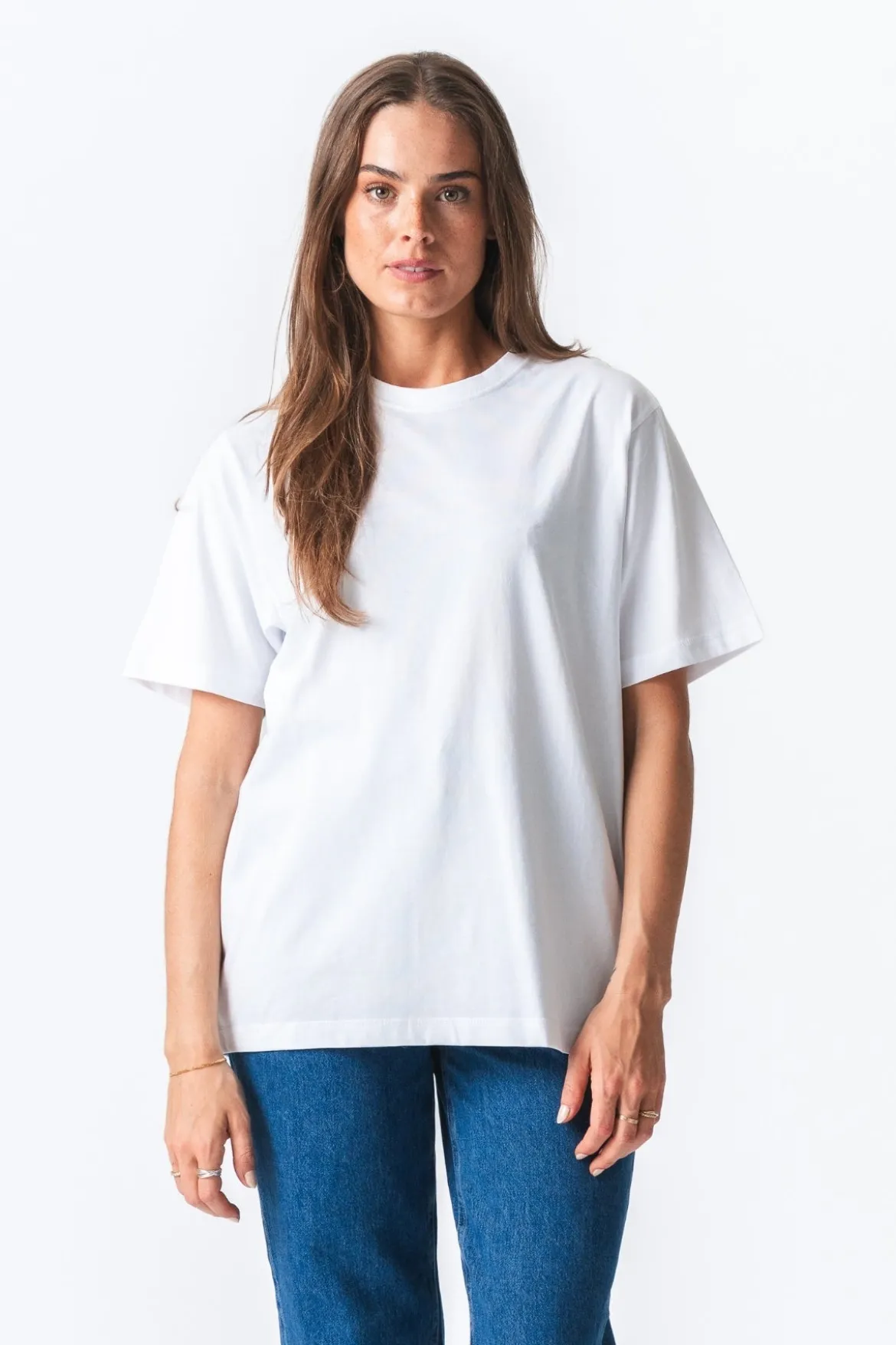 Boxfit T-shirt - Hvid