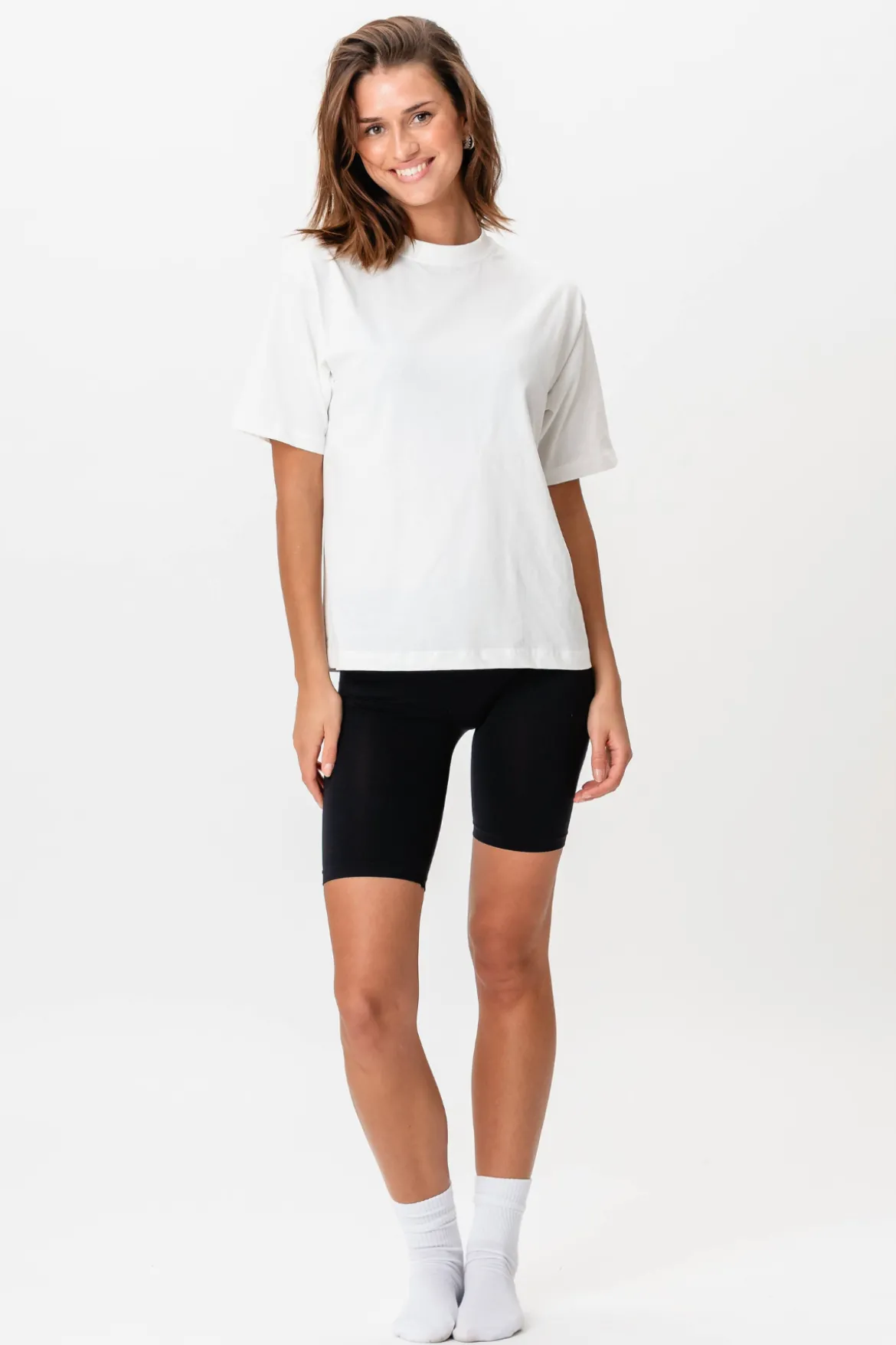 Boxfit T-shirt - Lys Beige