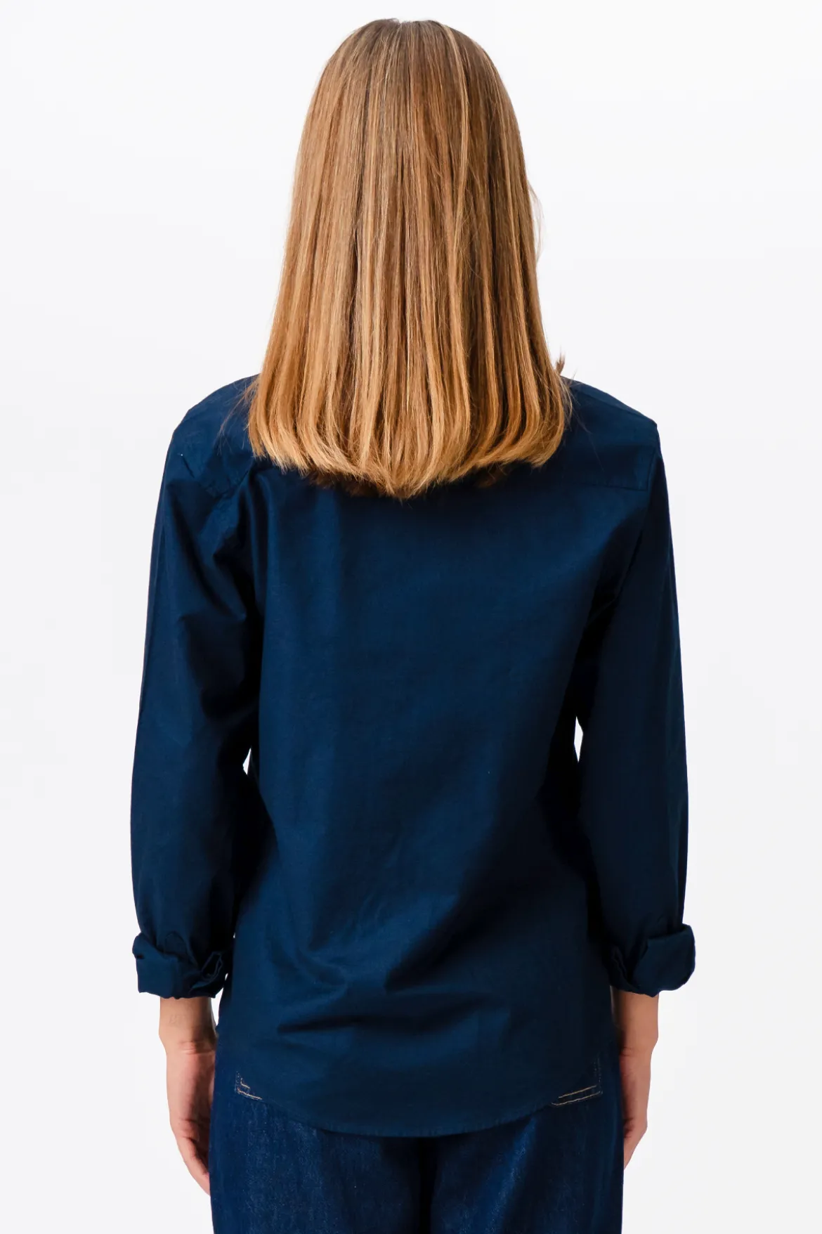 Boyfriend Oxford Skjorte - Navy