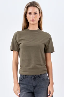 Boyfriend Tee - Army Grøn
