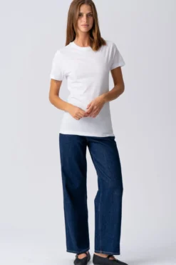 Boyfriend Tee - Hvid