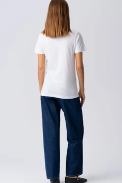 Boyfriend Tee - Hvid
