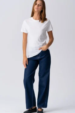 Boyfriend Tee - Hvid