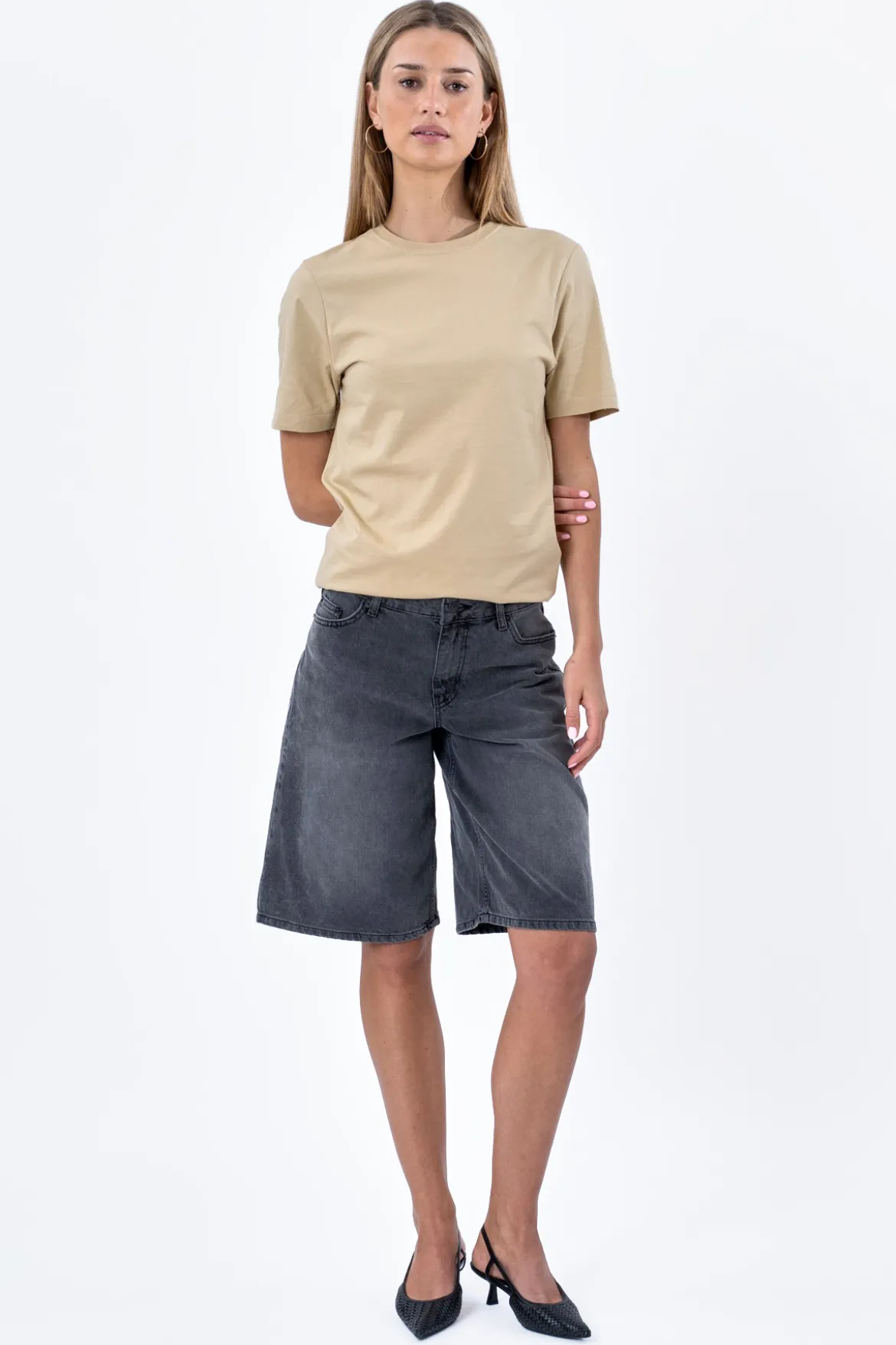 Boyfriend Tee - Sand