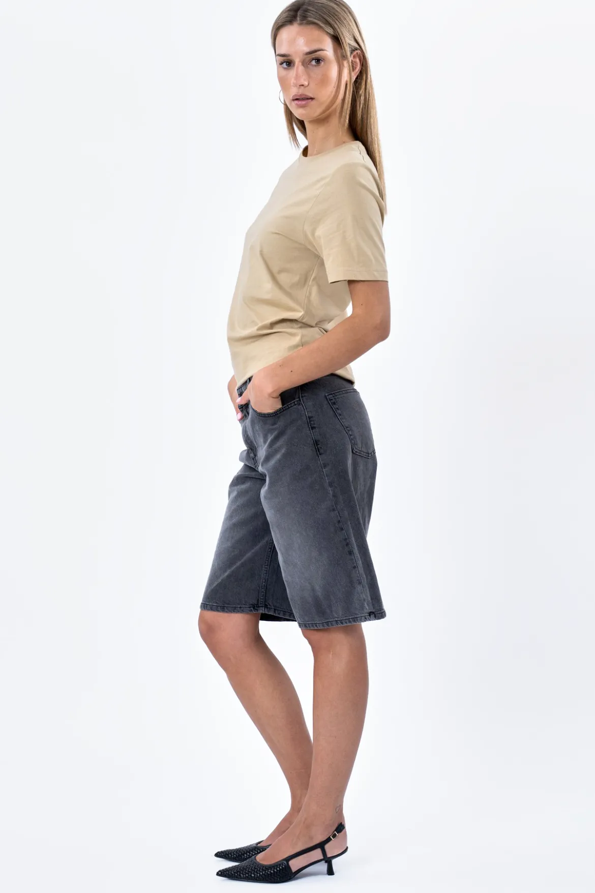 Boyfriend Tee - Sand