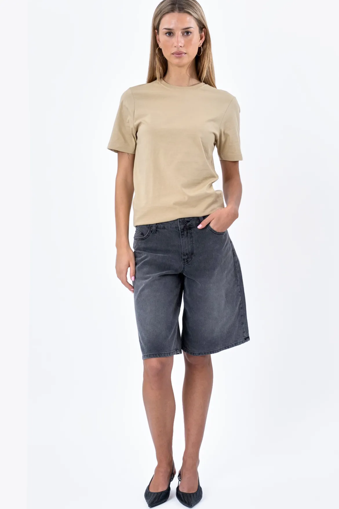 Boyfriend Tee - Sand