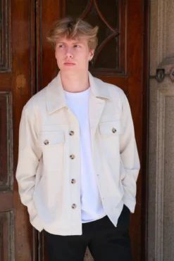 Callum Jakke - Hvid