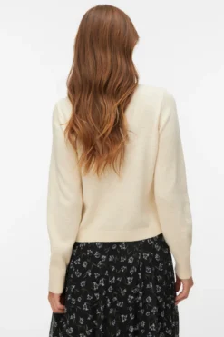 Camille O-Neck Cardigan - Birch