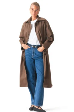 Carla Trenchcoat - Brun