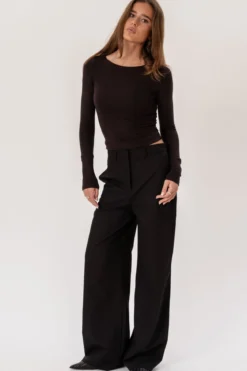 Cassandra Bluse - Brun
