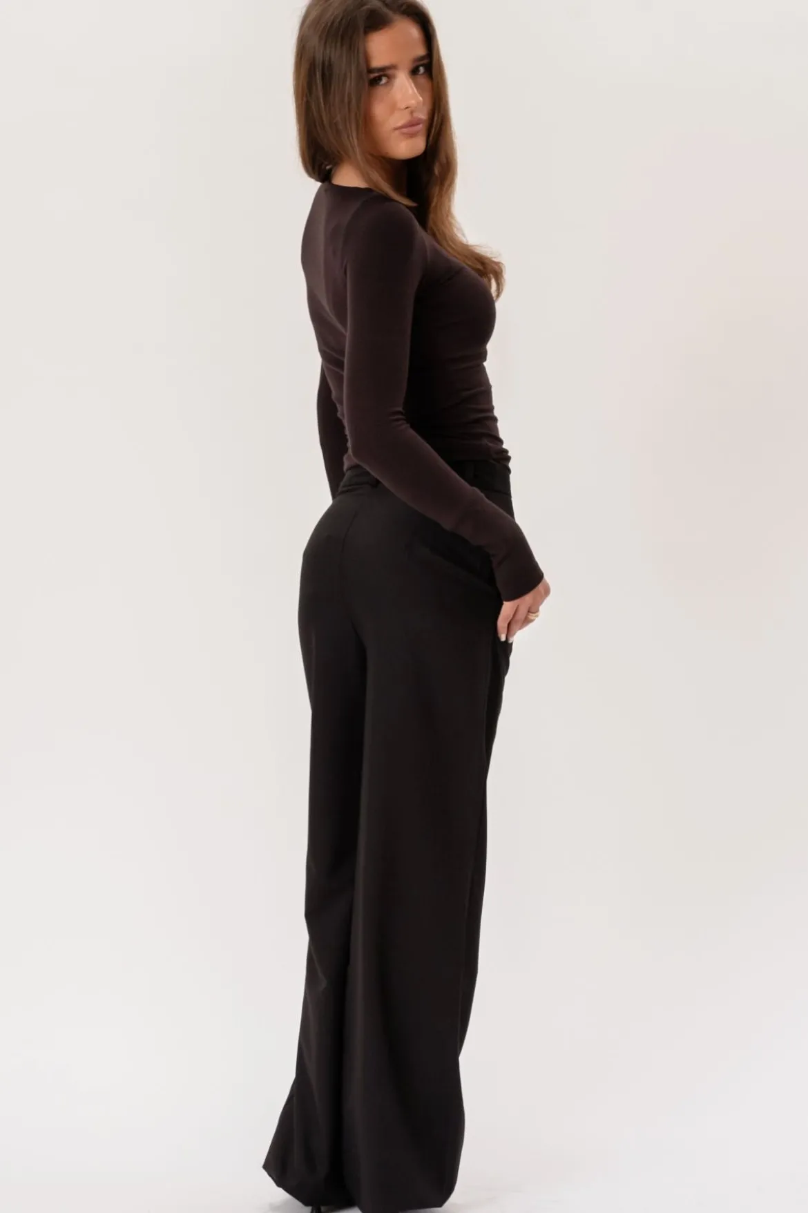 Cassandra Bluse - Brun