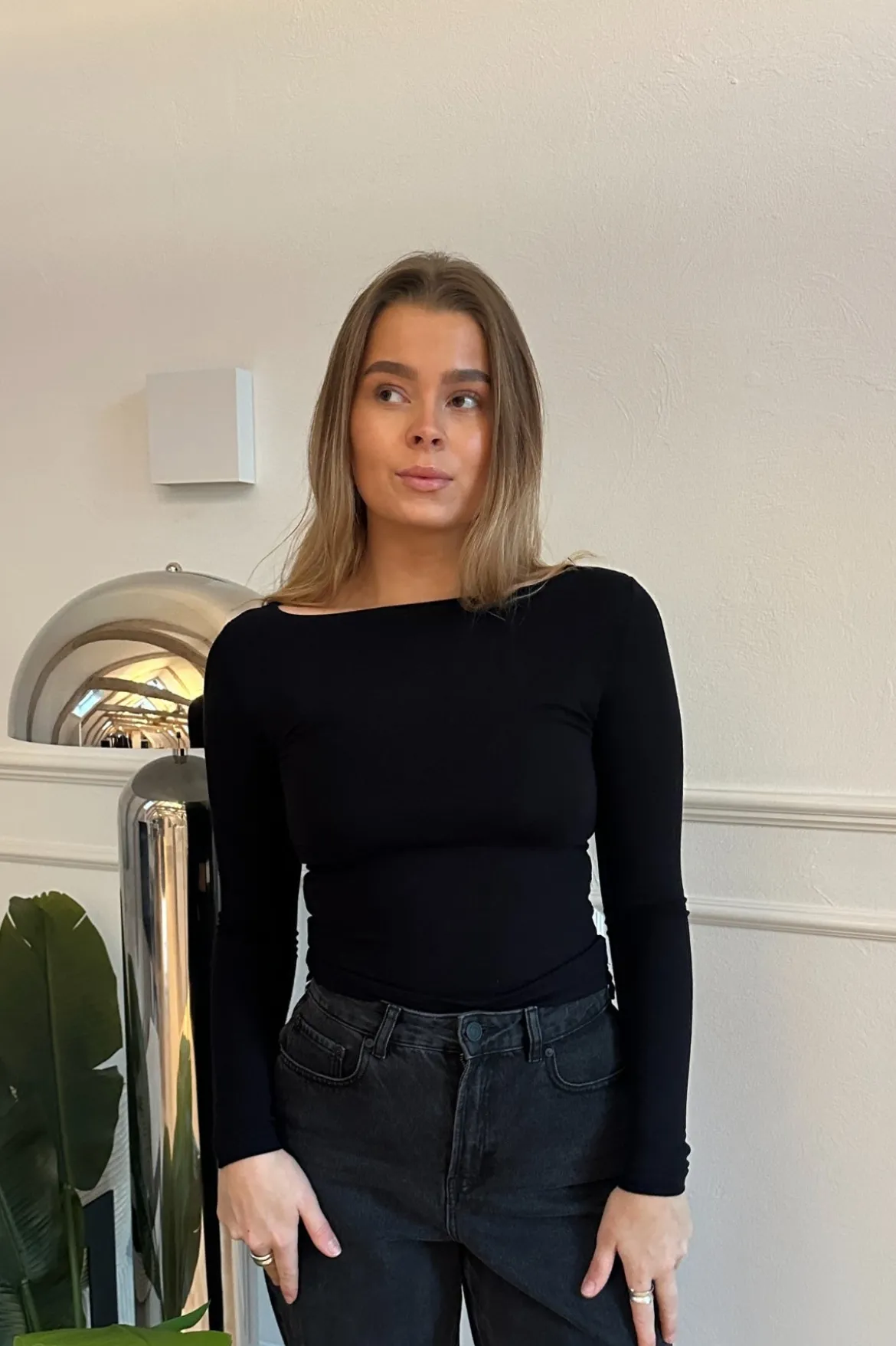 Cassandra Bluse - Sort
