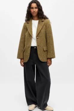 Celina L/S LO Jakke - Dyb Lichen Grøn