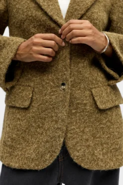 Celina L/S LO Jakke - Dyb Lichen Grøn