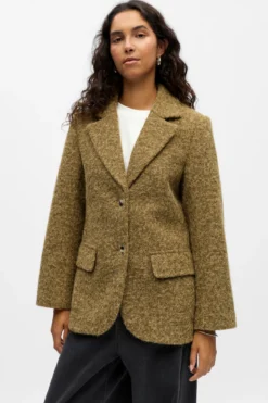 Celina L/S LO Jakke - Dyb Lichen Grøn