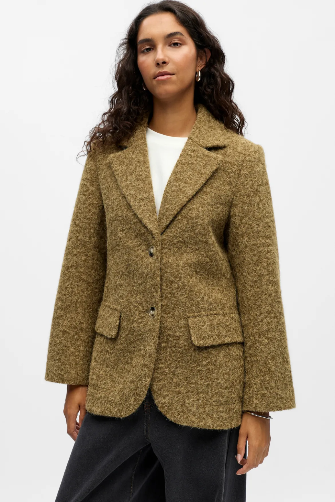 Celina L/S LO Jakke - Dyb Lichen Grøn