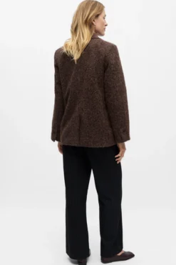 Celina L/S LO Jakke - Seal Brown
