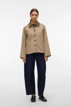 Chelseafia Short Jacket - Silver Mink