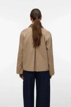 Chelseafia Short Jacket - Silver Mink