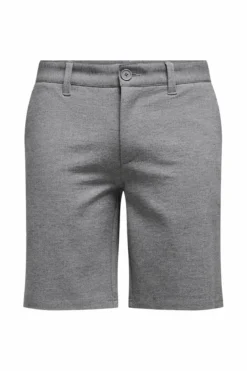 Chino Shorts - Grey Melange