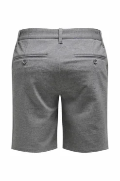 Chino Shorts - Grey Melange