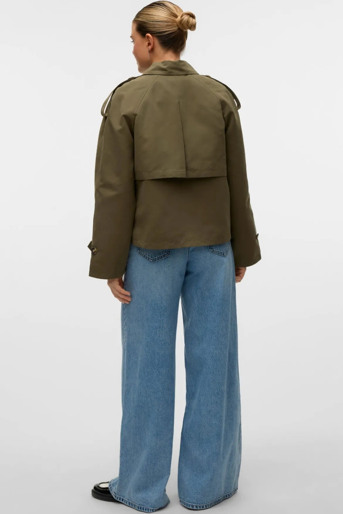 Chloe Short Trenchcoat - Kalamata