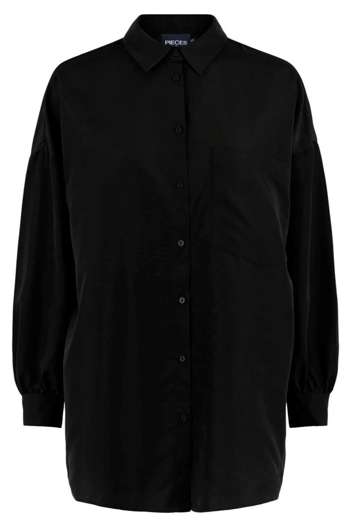 Chrilina Oversized Shirt - Sort