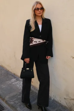 Claire Oversized Blazer - Sort