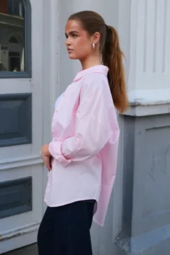 Clara Oversized Skjorte - Rose