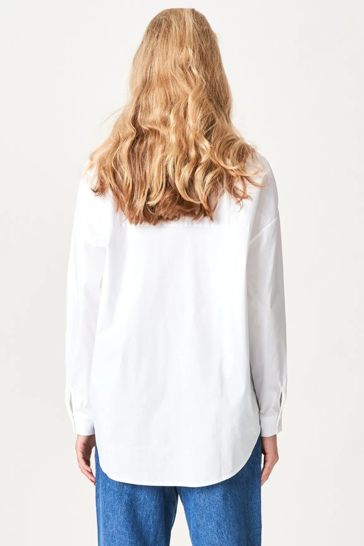 Clara Oversize Skjorte - Hvid