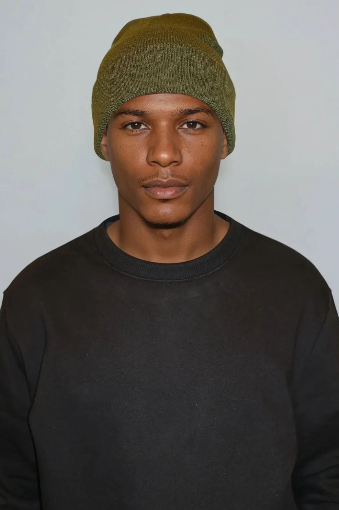 Classic beanie - Armygrøn