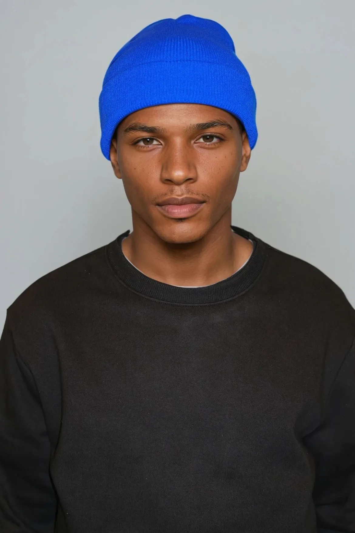 Classic beanie - Blå