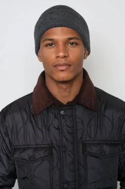 Classic beanie - Merleret Grå