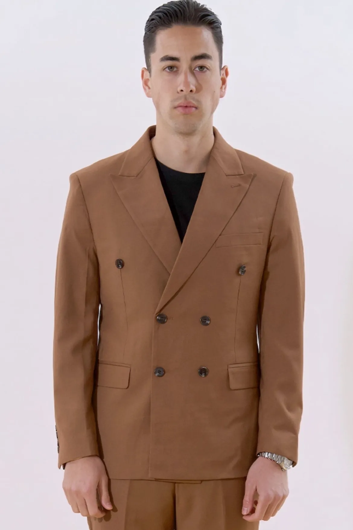 Classic Blazer - Lysebrun