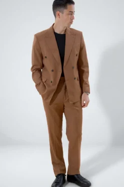 Classic Blazer - Lysebrun