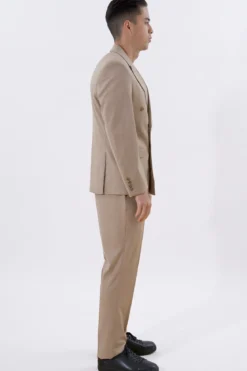 Classic Pants - Beige Melange