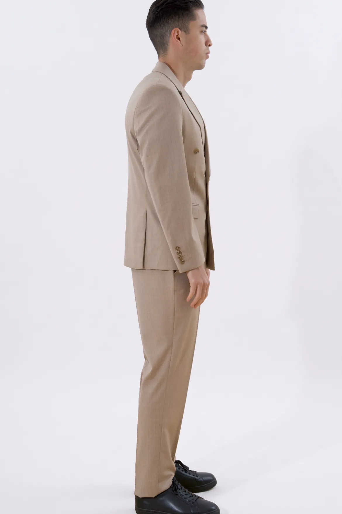 Classic Pants - Beige Melange