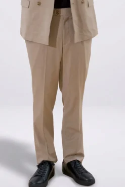 Classic Pants - Beige Melange