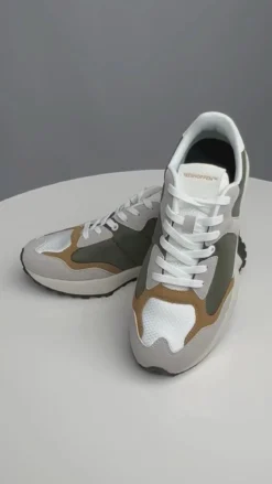 Classic Runner - Hvid/Khaki