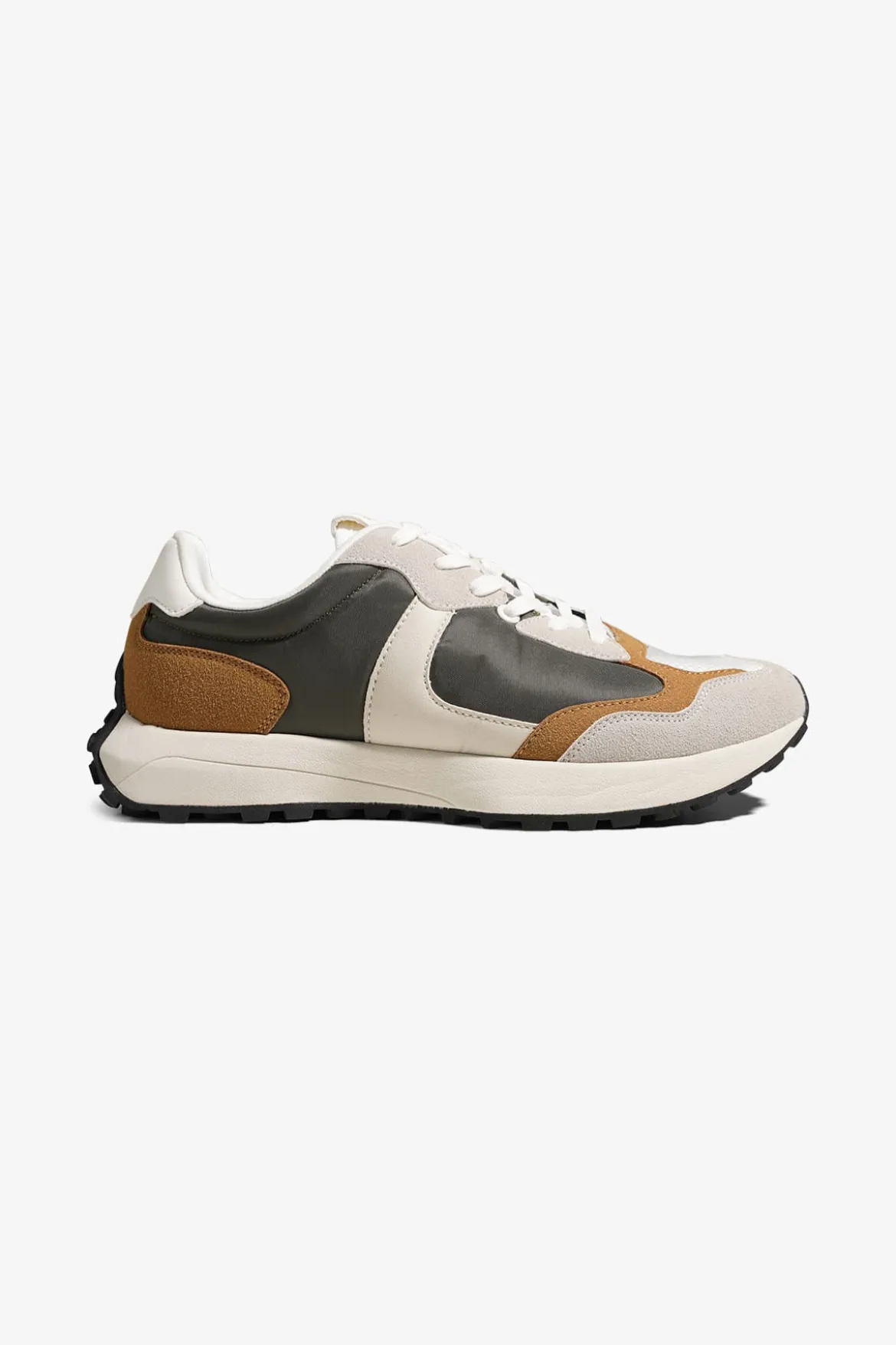 Classic Runner - Hvid/Khaki