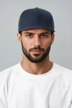 Classic Snapback - Dark Navy
