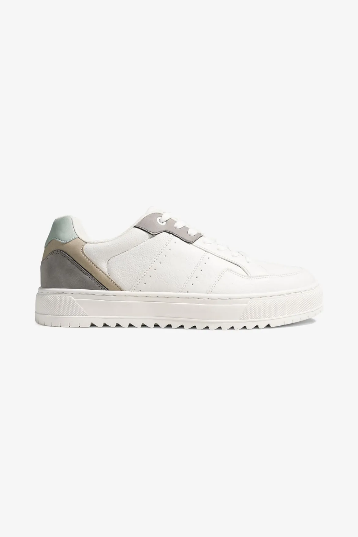 Classic Sneaker - Hvid/Grå/Grøn