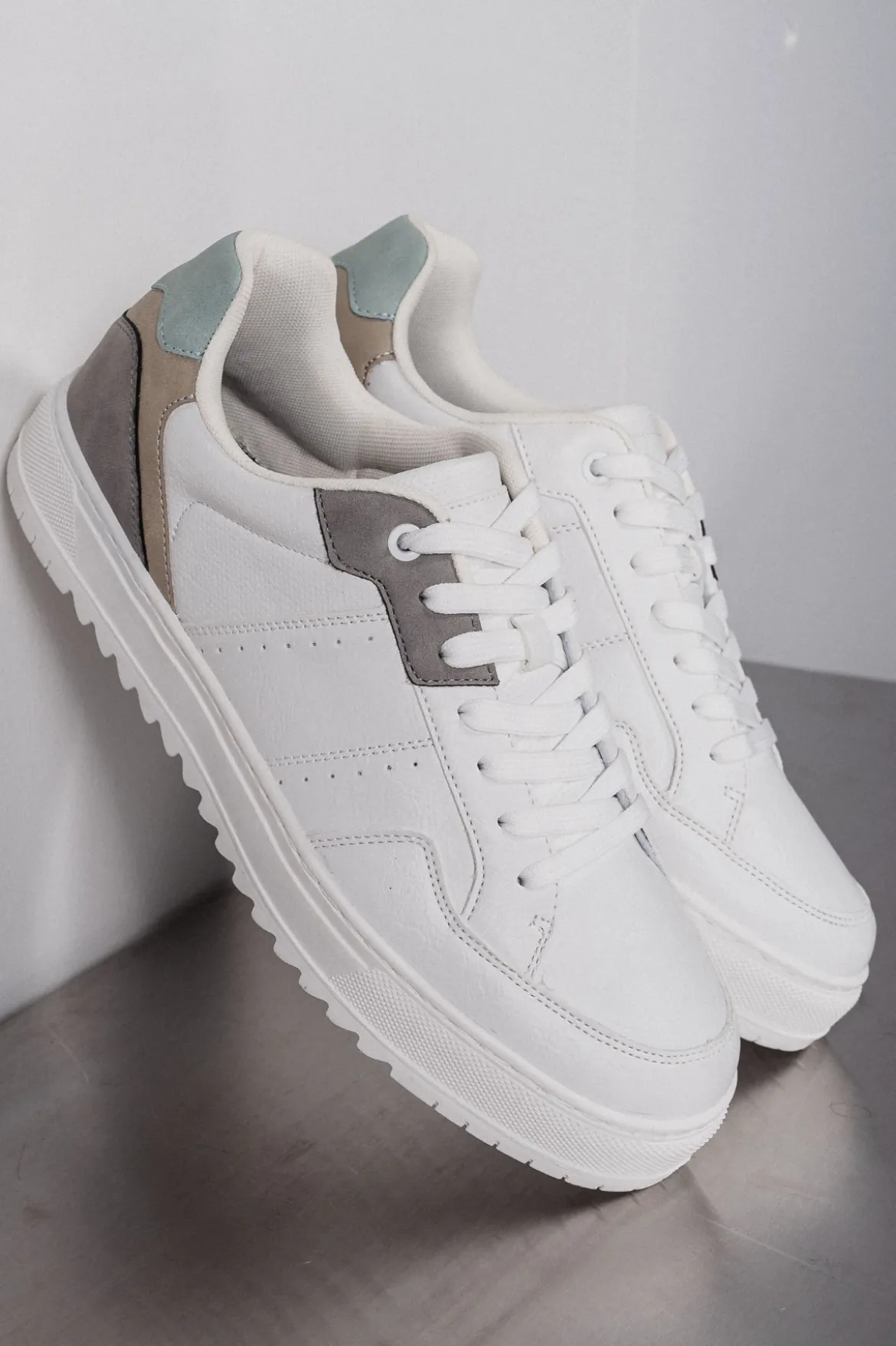 Classic Sneaker - Hvid/Grå/Grøn
