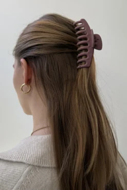 Claw Clip - Vinrød