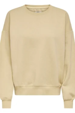 Comfy crewneck - Sandfarvet
