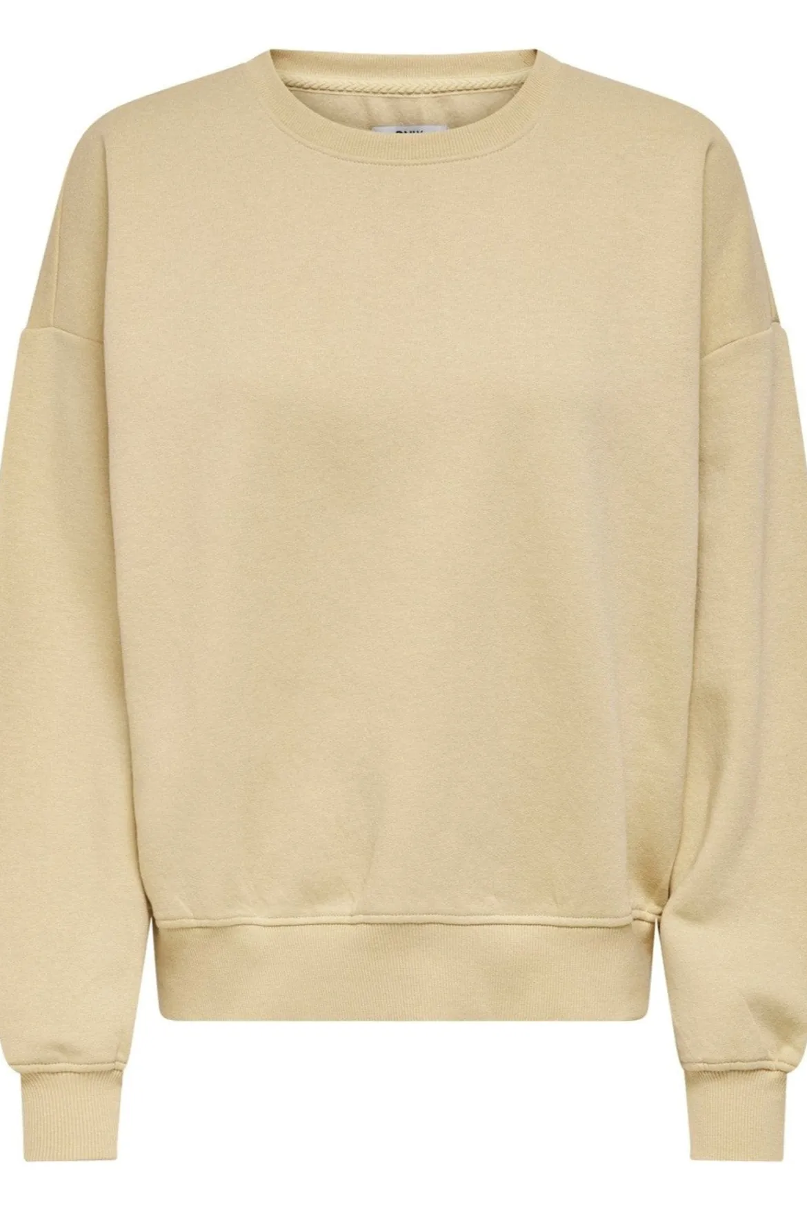 Comfy crewneck - Sandfarvet
