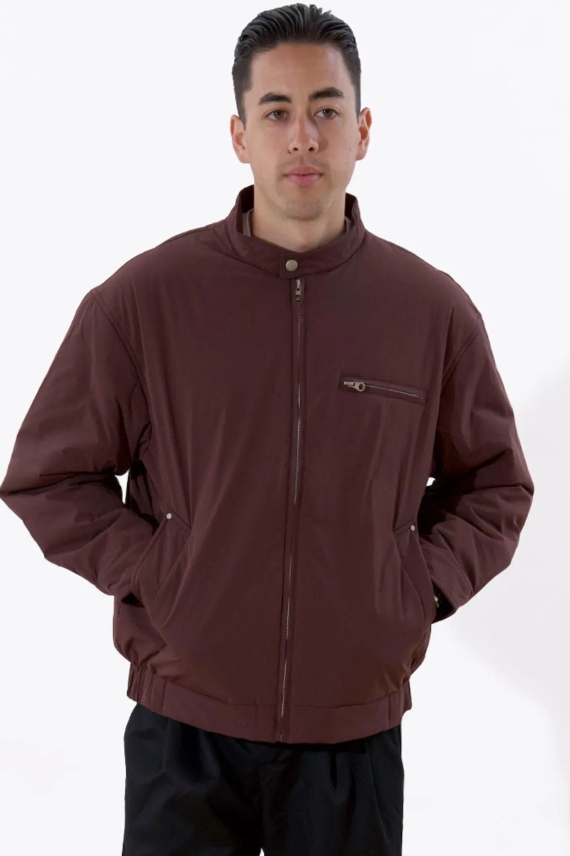 Cooper Short Jacket - Burgundy